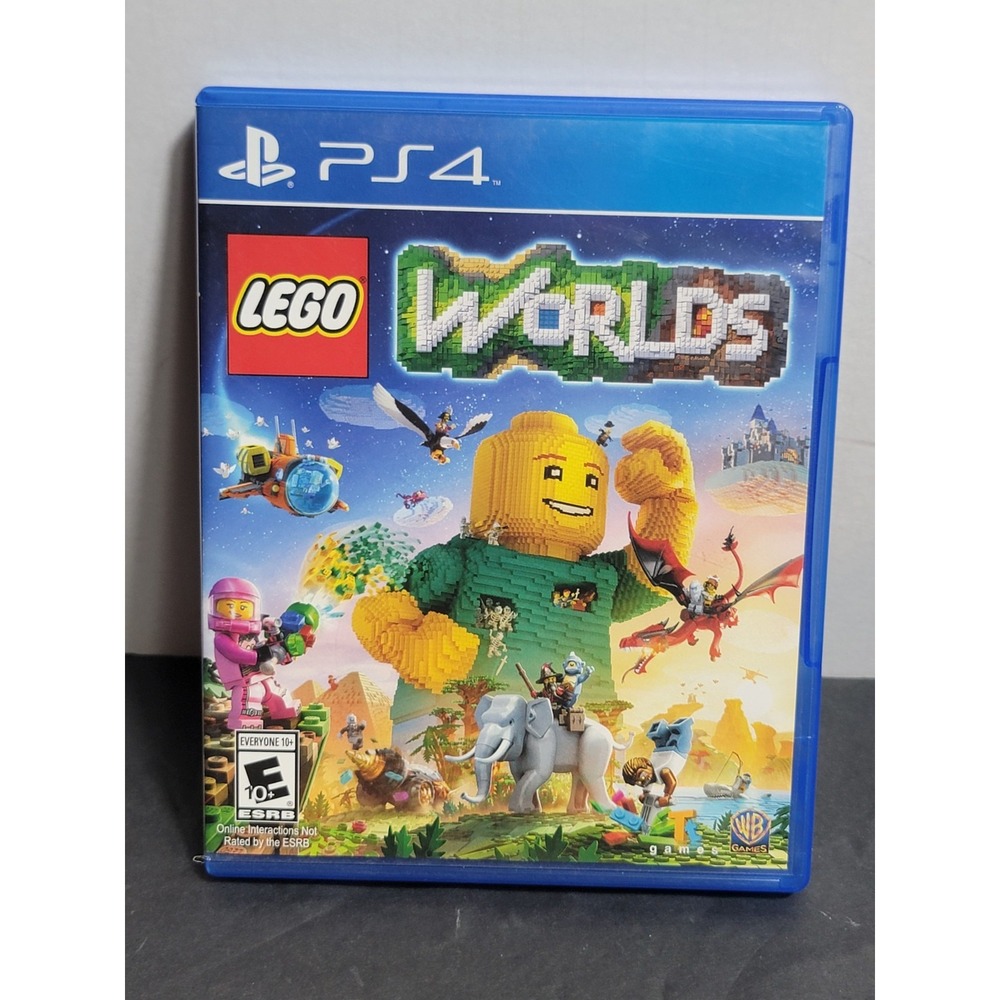 LEGO Worlds - Sony PlayStation 4 PS4 Complete Tested Working